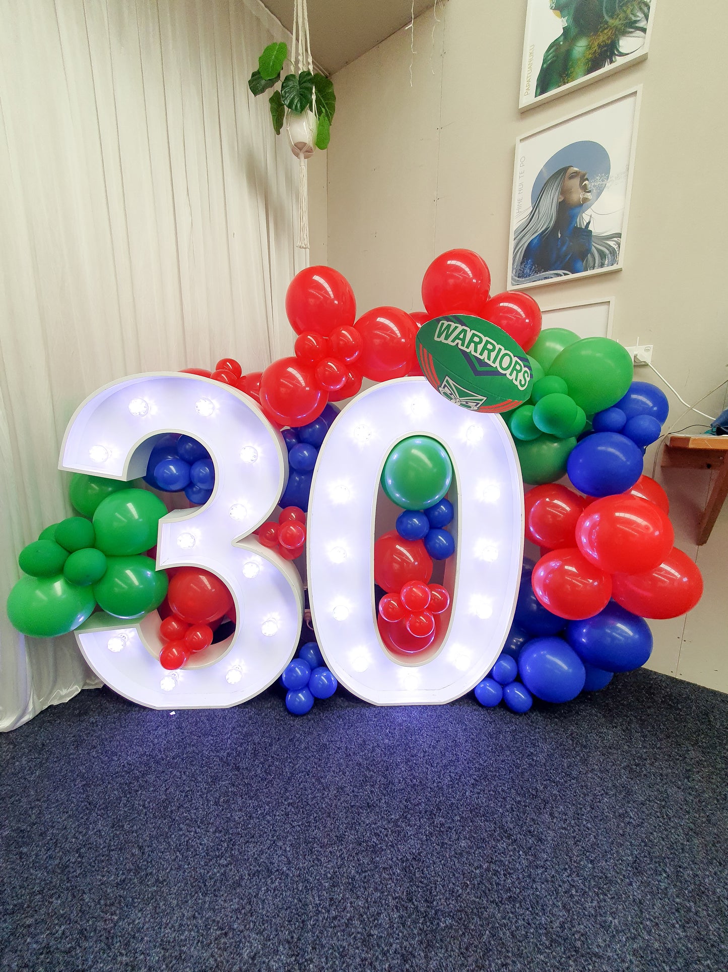 1.2m Marquee Light Numbers