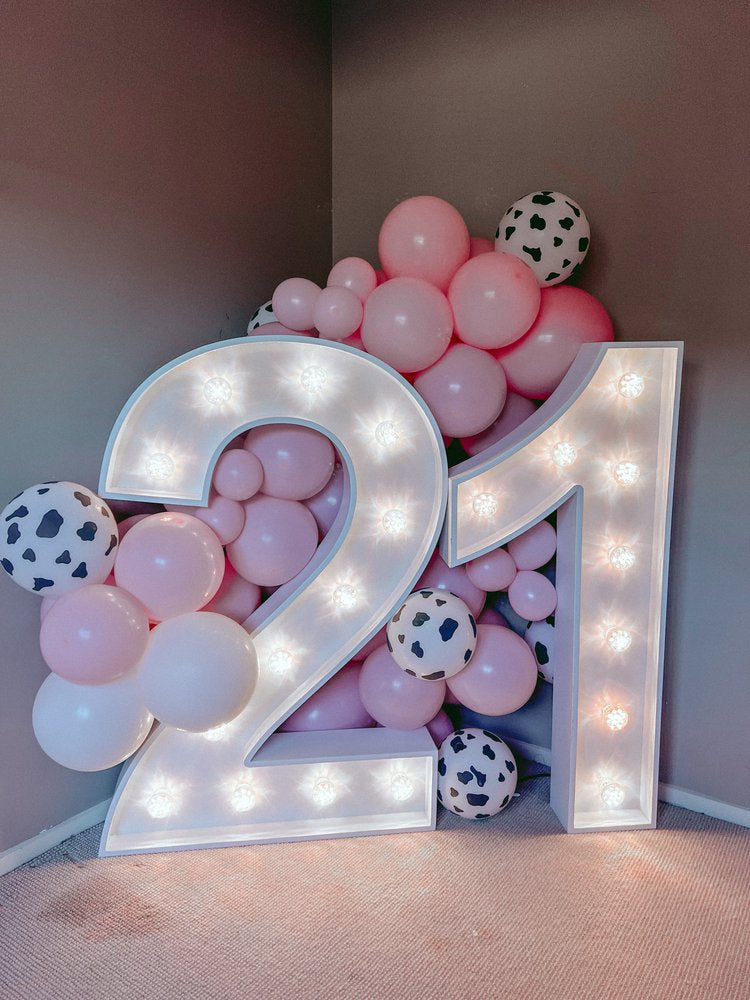 1.2m Marquee Light Numbers